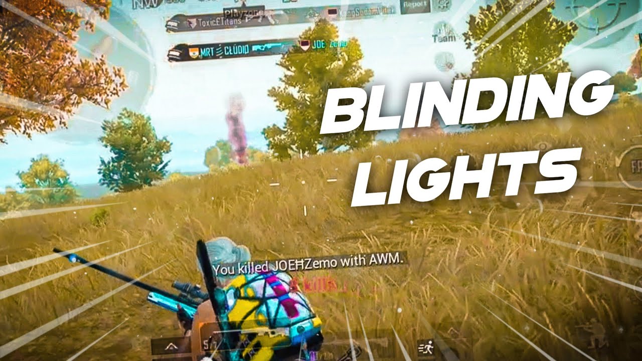 BLINDING LIGHTS?|| PUBG MONTAGE|| REDMI NOTE 8 PRO⚡|| FT. CLUDIO?