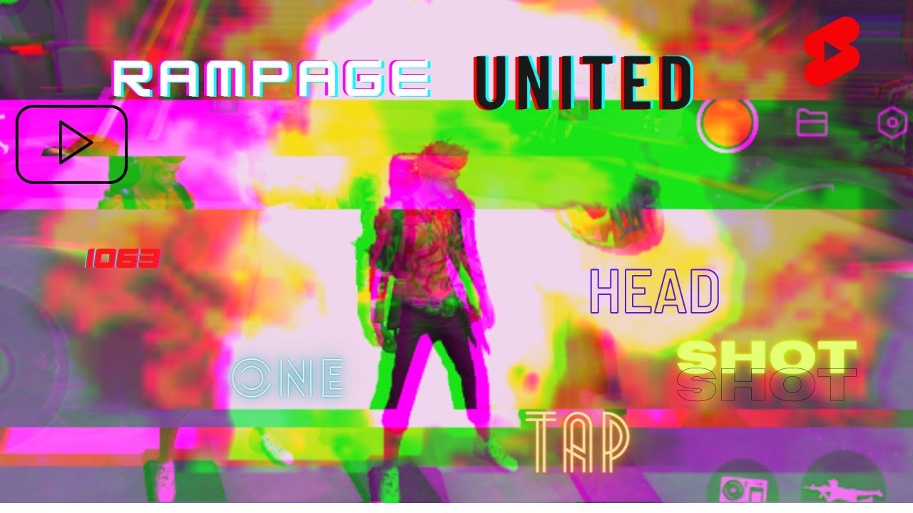 Rampage(United) gameplay  one tap headshots ka #freefire   #ff                 #GGK Ashish Gamer2022