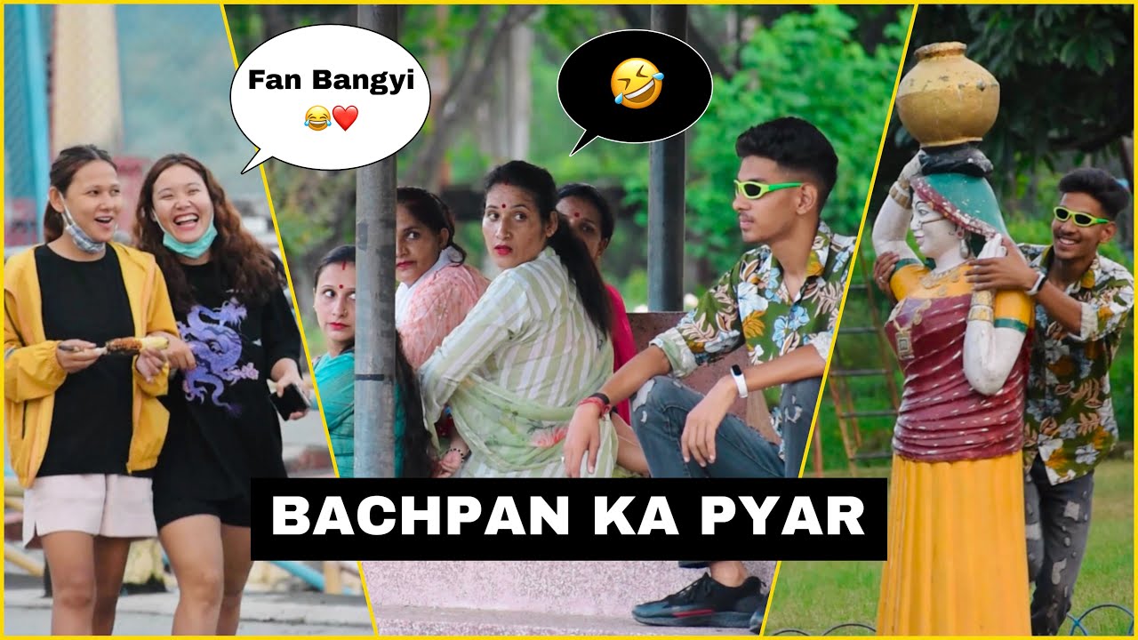Bachpan Ka Pyar In Public | Jane Meri Janeman | Singing Prank | Epic Reactions | Jhopdi K Vlogs