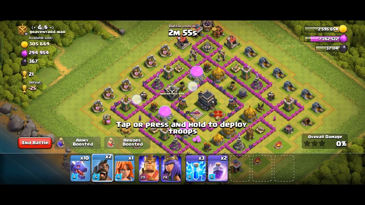 ? ATTACKED CLASH OF CLANS #sarching #OTTOHUT#rank#th10#th9#clasofclan#coc#EagleArtiilery#Lavalonchar