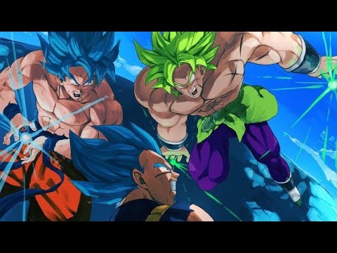 GOKU VS BROLY FIGHT HD MONTAGE || FEAT. FEARLESS || BROLY MOVIE || LEGENDARY SUPER SAIYAN ??