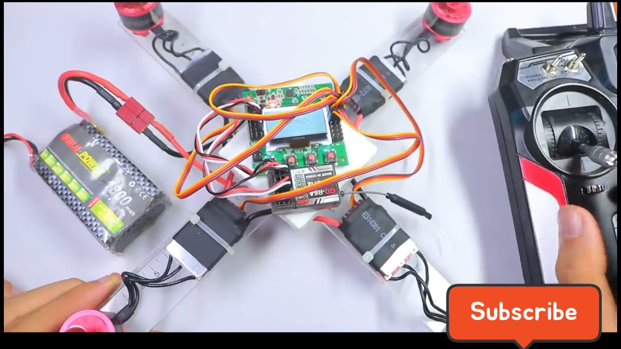 How to meka Quadcopter at Home - make a drone