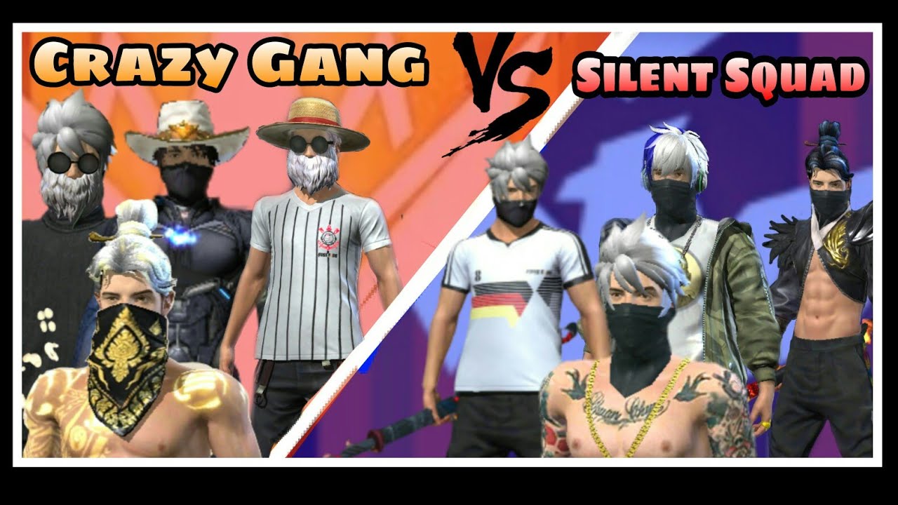 Crazy Gang Vs Silent Squad Grand Master Region Player Vs Silent Squad.
