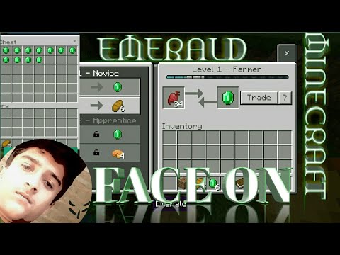 100 emerald minecraft  face on ???