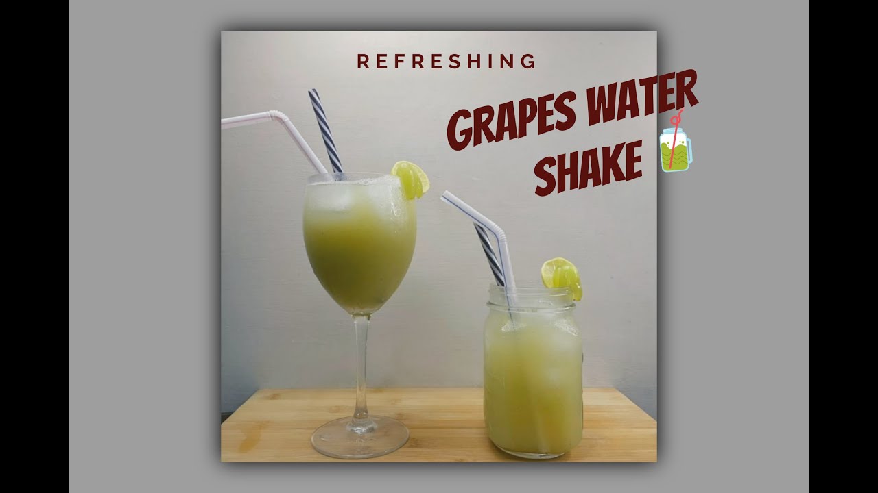 Grapes water shake | How to make grapes juice by ignite the flavours | Summer drink | Refreshing