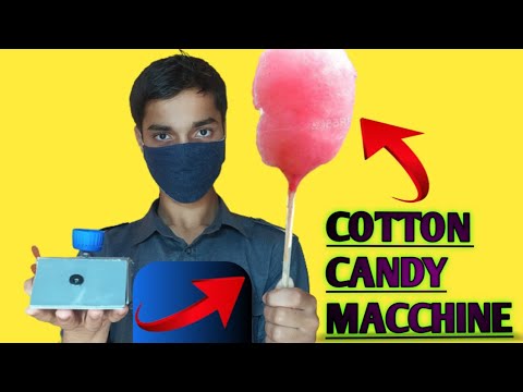 How to make a Cotton Candy Macchine
