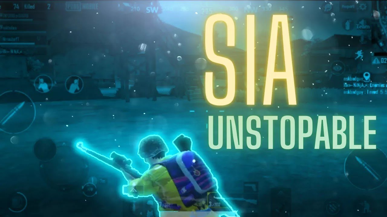 Sia Unstoppable (4K) | Pubg Mobile Extreme Montage ✓✓