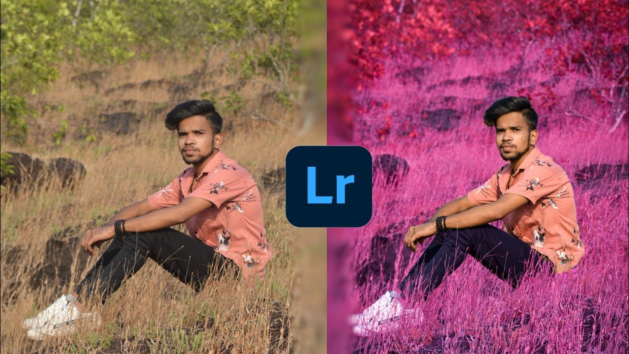 #Lightroom #viral pink and blue tone lightroom photo editing tutorial in mobile\#mr_verekar_edit