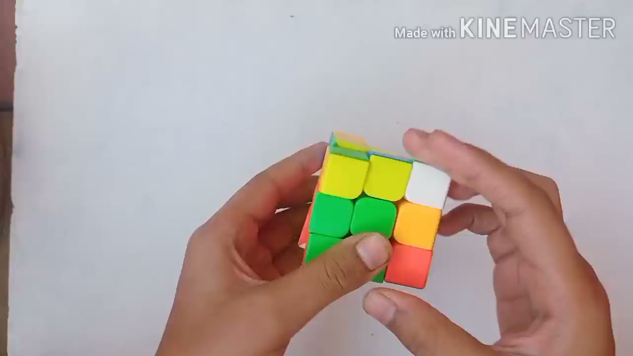 Solving 3x3 cube in only 45 sec by Vedant sonawane
