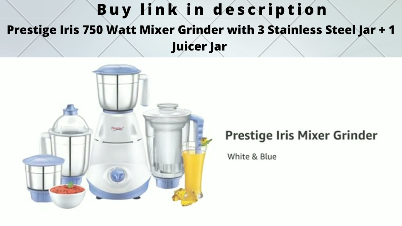 Prestige 750W mixer grinder with juicer @Rs 3299/-#shorts