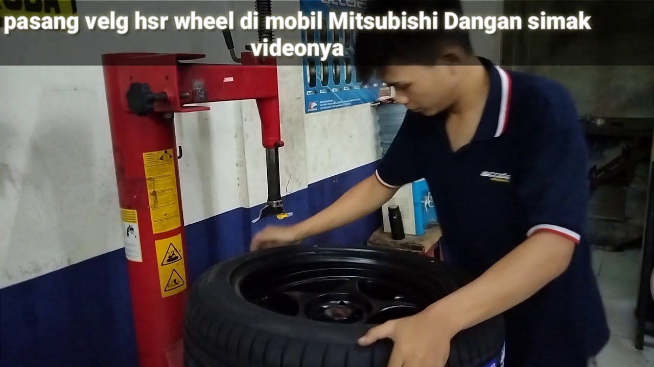 Modifikasi Mitsubishi galan pelek racing HSR WHEEL