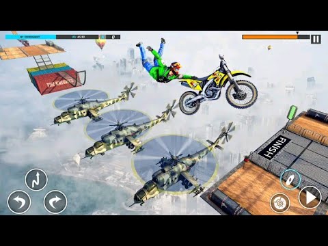 bike stunt Impossible game #youtube #game #Raveena