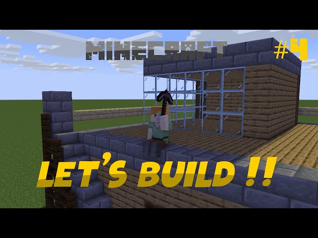 Tutorial How to make simple house (MINECRAFT) (#4)
