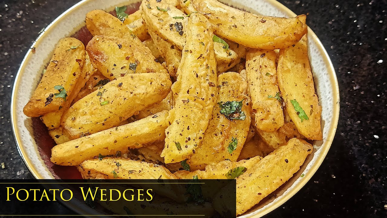 Peri Peri Potato Wedges | Crispy Fried Potato Wedges Recipe By Cook With Sumara |
