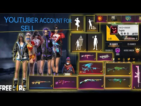 Free fire id sell today || Id for sell under 7000 || ff I'd sell ||