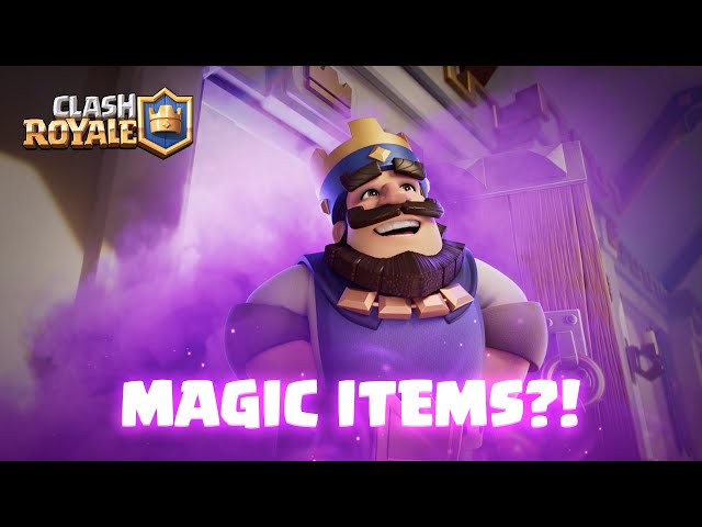 Clash Royale: MAGIC ITEMS ARE COMING! (Tv Royale Tomorrow!)