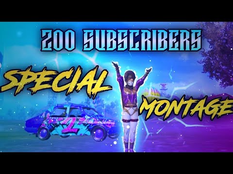 ?? Special Montage(200 Subscribers Family)??#pubg