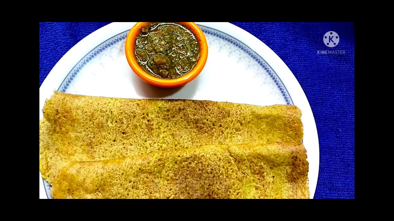 Kale Chane ke Dosa ki recipe | Protein rich breakfast recipe | Simple recipes with seema