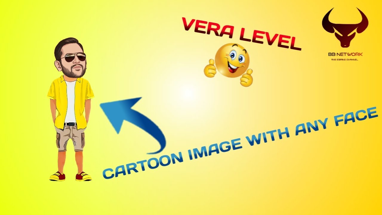 How to create cartoon image with any face.