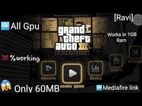 DOWNLOAD GTA 3 ON ANDROID Only in 60 MB||Highly Compressed||All Gpu||by GAMING