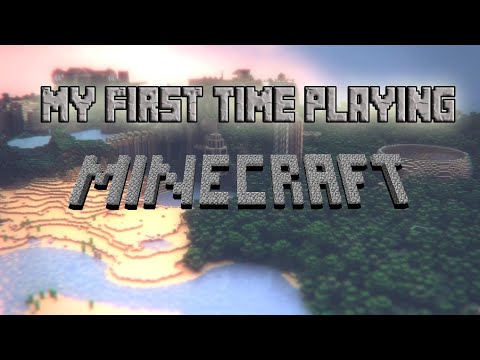 Minecraft/Playing Minecraft First Time/Funny Moment by Trap The Gamer/starting a new series