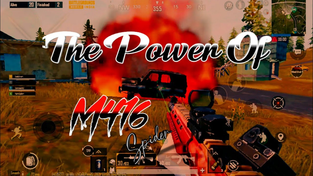 The Power Of M416 ? ! BGMI - Montage