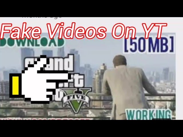 Fake Video On YT For GTA V ||Technical Gamerz || Real Or Fake || Informative Video ||...