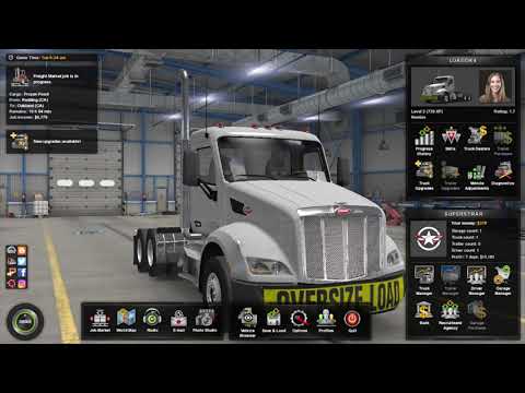 Six minutes of truck simulator