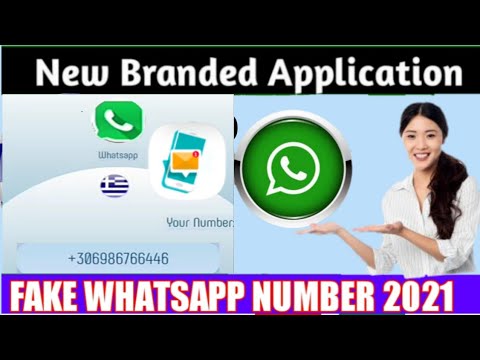 Fake WhatsApp number +30 | how to create fake WhatsApp account 2021