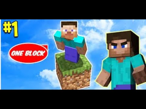 MINECRAFT BUT ITS ONLY ONE BLOCK  # 1 | NoobGamers