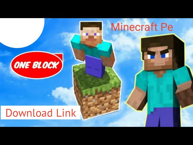 Minecraft - How To Download One Block Pocket Edition