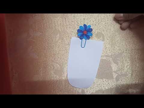 PAPER CLIP DECORATION|| DIYS|| FLOWER  AND HEART PAPER CLIPS || ASMITA