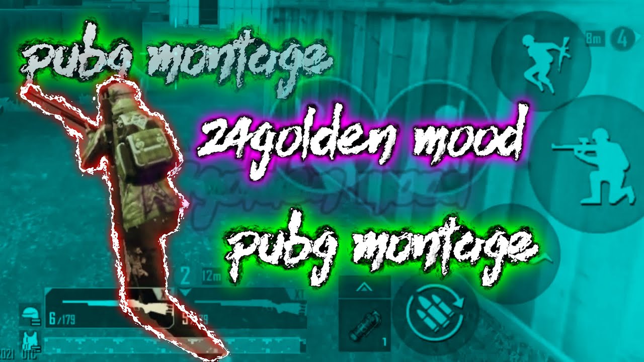 24Kgoldenmood  pubg best sync MONTAGE//made on android#pubg//24k golden mood