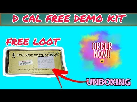 New Free Sample Product Unboxing | Free Sample Products In India| d cal's | water tester |