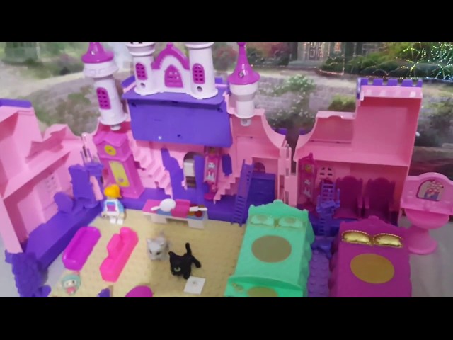 Doll_house_castle_deluxe_palac_play_setprincess_baby_mini_toysItalian_dough Disney_land_Parisart