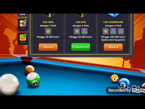 8 ball pool new trick 12 legendary boxes and open two cues and 2 next??