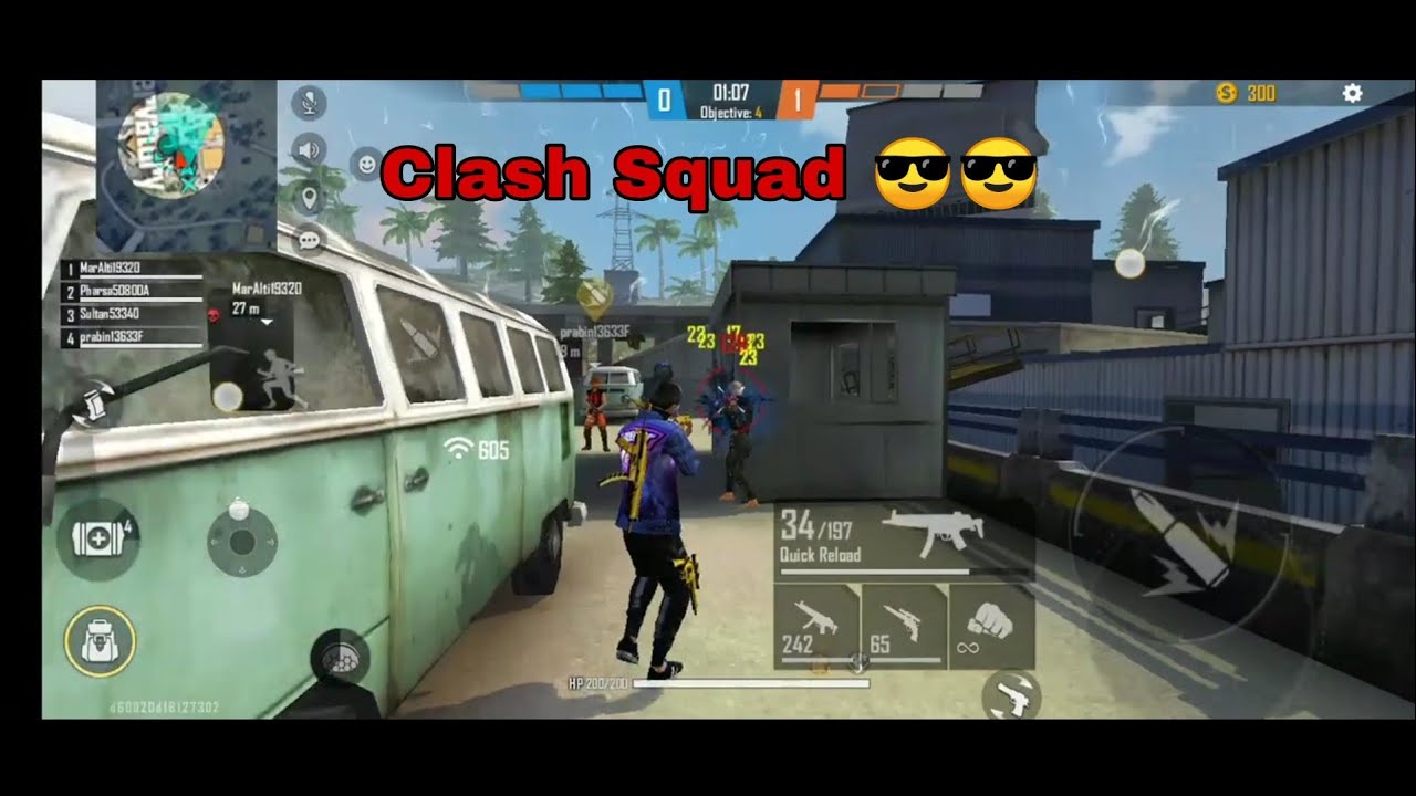 Free Fire Clash squad Gameplay ???