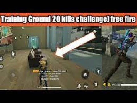 GARENA FREE FIRE 21 KILL CHALLENGE IN TRAINING GROUND | MAX GAMING