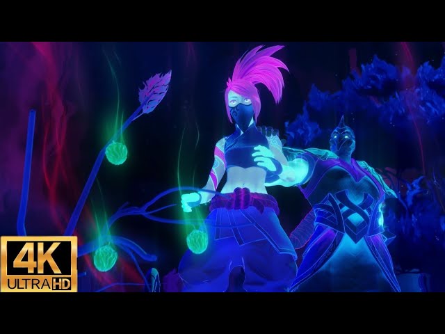 League of Legends - Akali and Shen Cinematic  Trailer  The  Lesson Tales of Runeterra  Ionia(4K_HD)