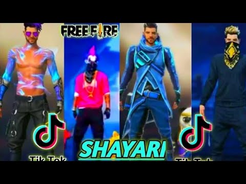 free fire shayari with Ajjubhai94, amitbhai and badge 99 video freefire attitude shayari video viral
