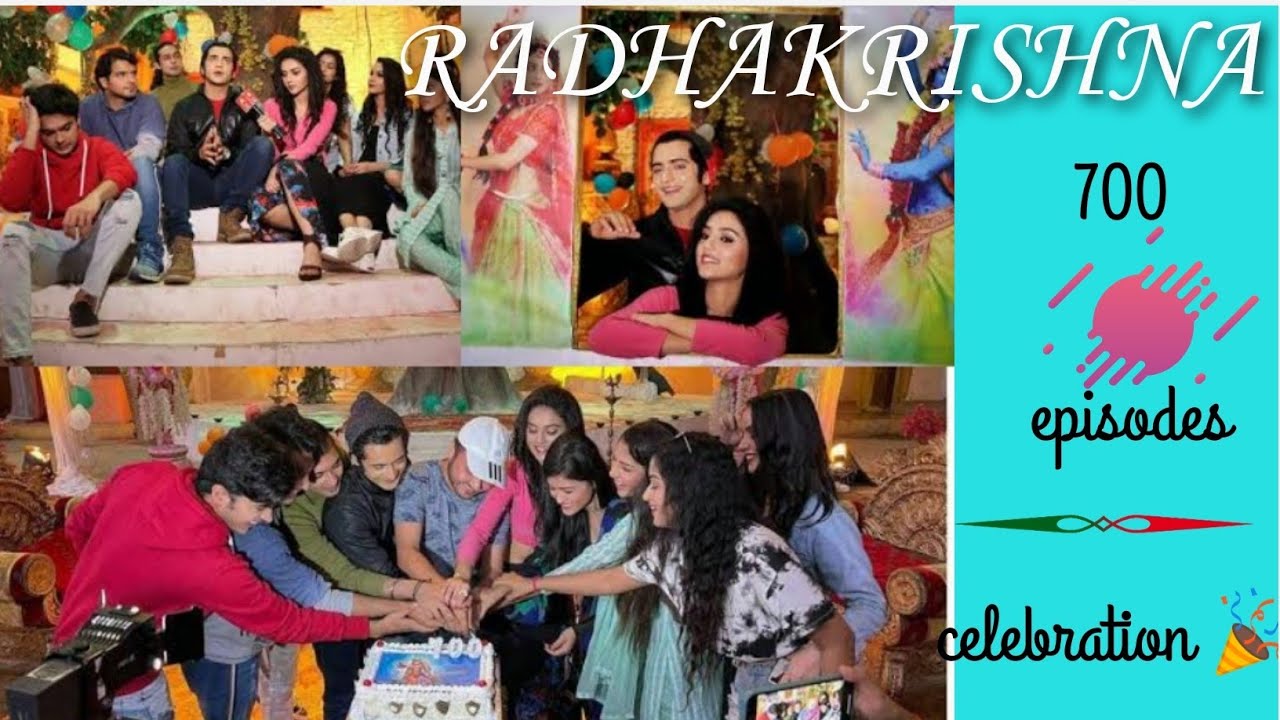 Radhakrishna 700 episodes completing celebration???| Cake cutting including their interview