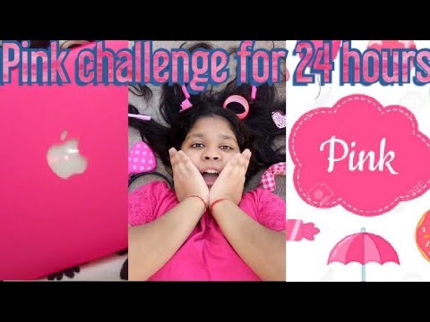 I ate only *Pink* food for 24 hours ?| #bts #trending #jahnvisgalaxy #newvideo