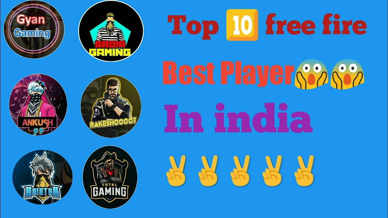 Top 10 free fire players in India? Two beast gamerz✌✌