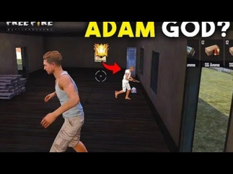ONLY ADAM CHALLENGE IN FREE FIRE