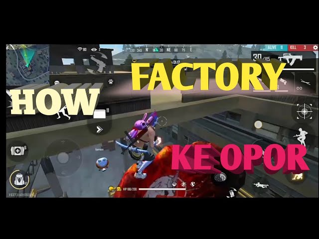 New Trick In Factory|Gloo Wall ki Help Se Factory Ke Opor Kese Jaye||Free Fire New Tricks And Trips?
