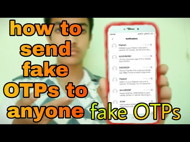 how to send many fake OTPs to anyone | algrow