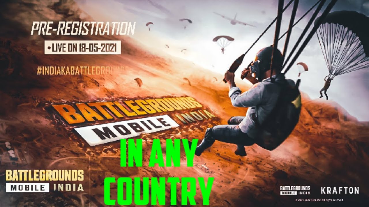 How to pre register Battleground mobile India in Pakistan Nepal aur Bangladesh all any country