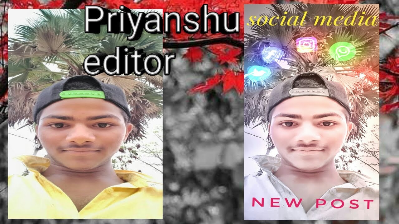 Latest Instagram viral photo editing || flying social Media icon manipulation edit in snapseed app