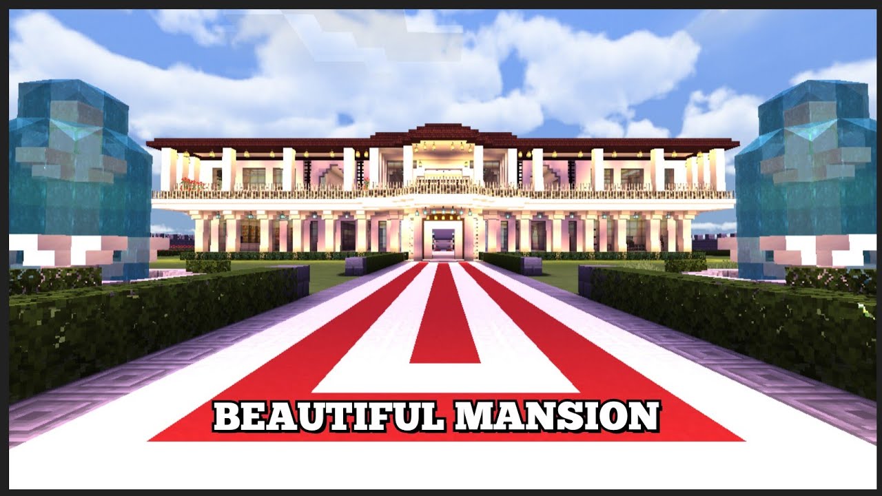 most beautiful mansion in minecraft ever