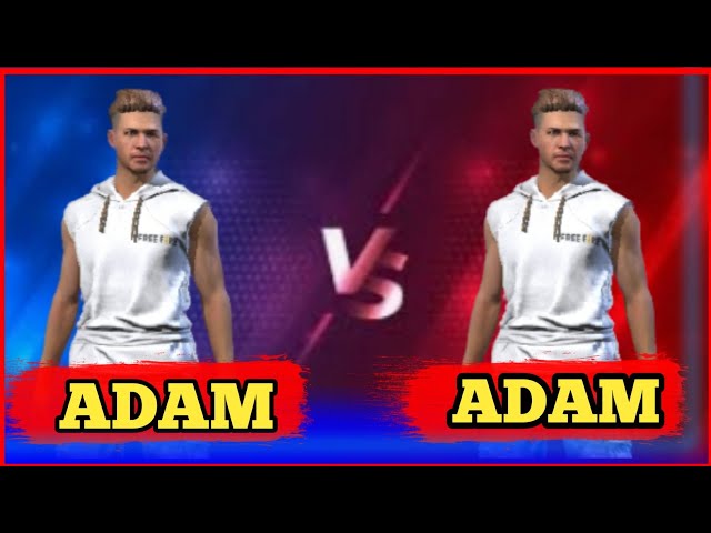 ADAM VS ADAM 1vs1 class squde FREE FIRE|| best 1 vs 1 fight in FREE FIRE